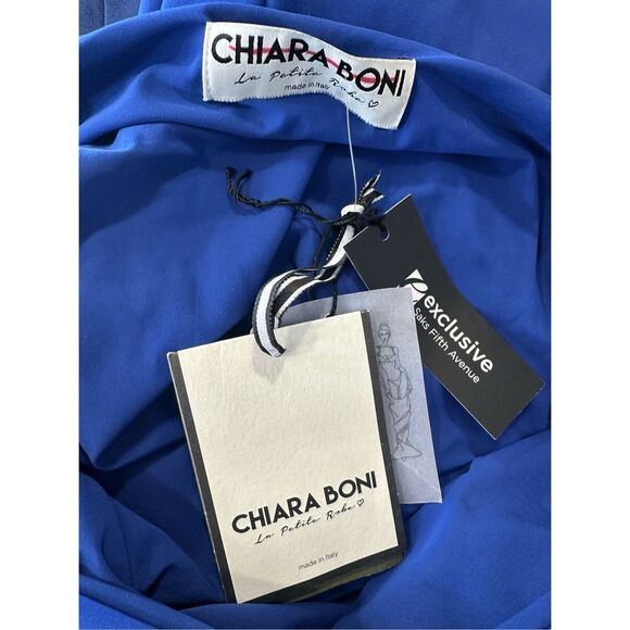 Chiara Boni La Petite Robe Waiko Ruffled Cocktail Midi-Dress Size US2 $750 - Picture 9 of 11